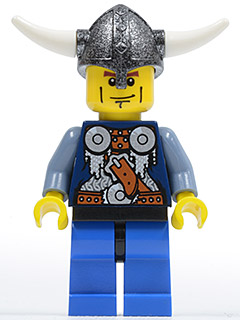 LEGO Minifigure-Viking Warrior 2e-Vikings-VIK009-Creative Brick Builders